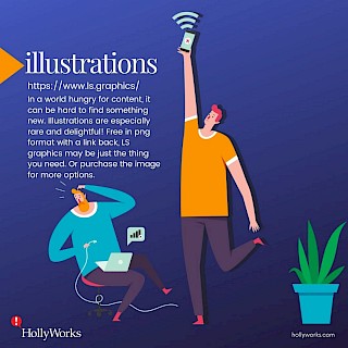 LS graphics offers free illustrations with a link back and credit