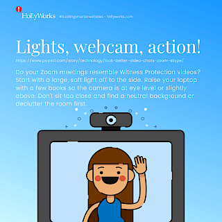 You can make yourself look 50% better on any video with three simple steps